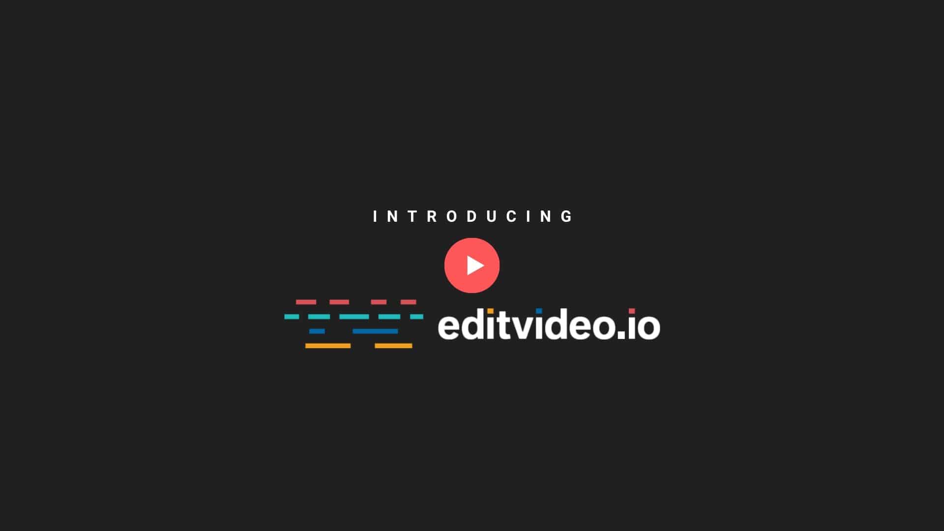 Video Editing Service Starting 295 Per Month