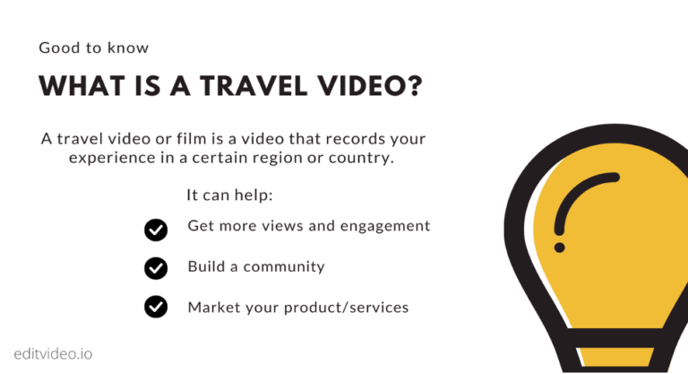 what is travel video
