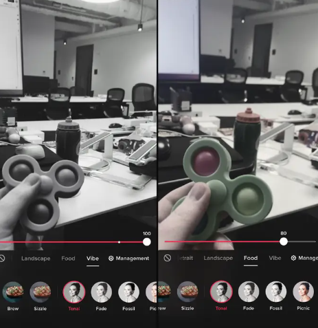 tiktok tonal filter