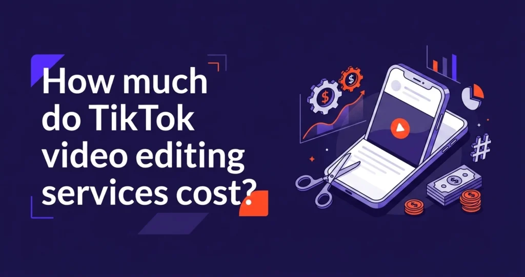 TikTok video editing services cost