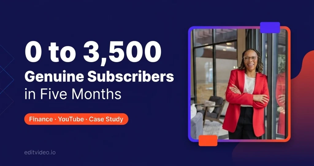 0 to 3,500 Genuine Subscribers in Five Months