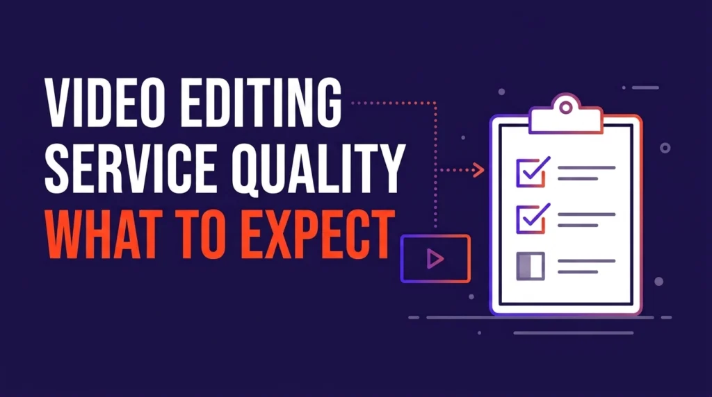 video editing service quality