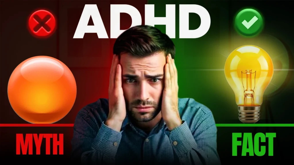 ADHD thumbnail design