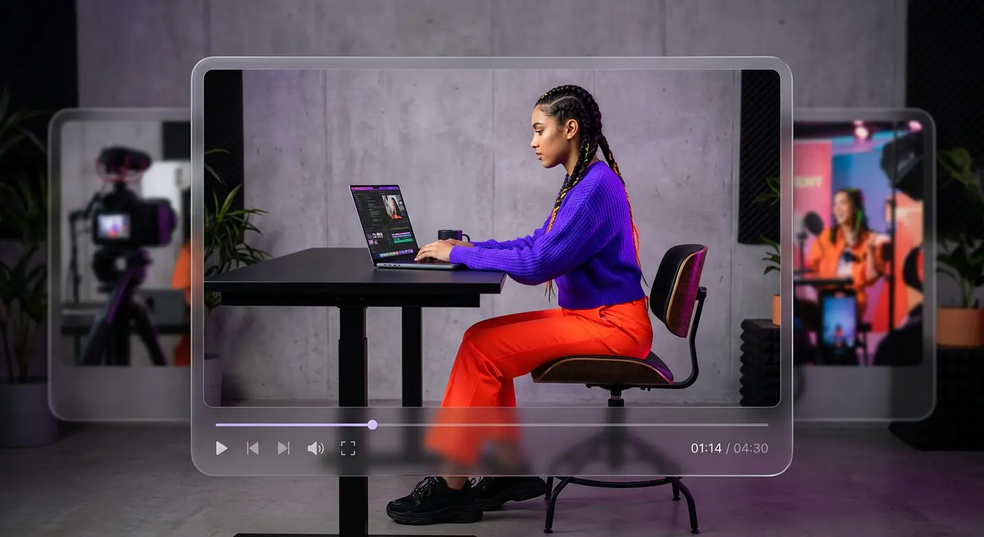 Video editing service — dedicated editor handling your raw footage