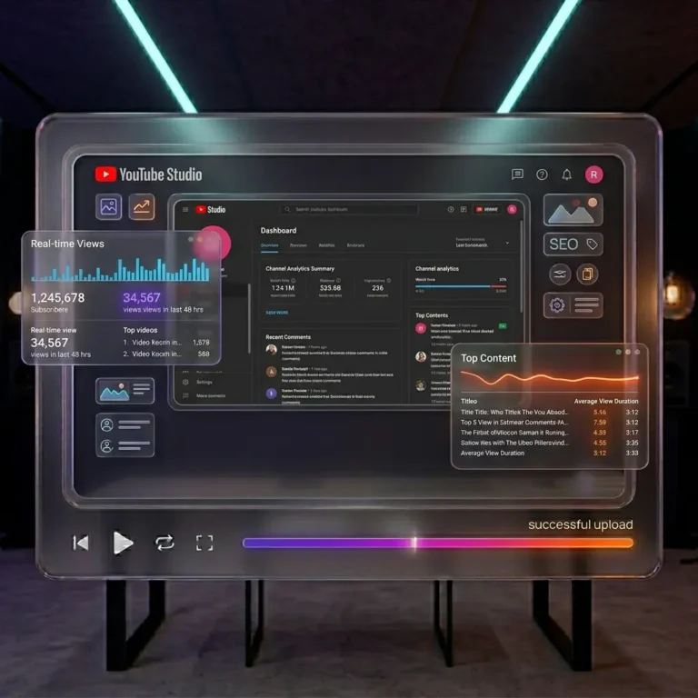 Youtube channel management