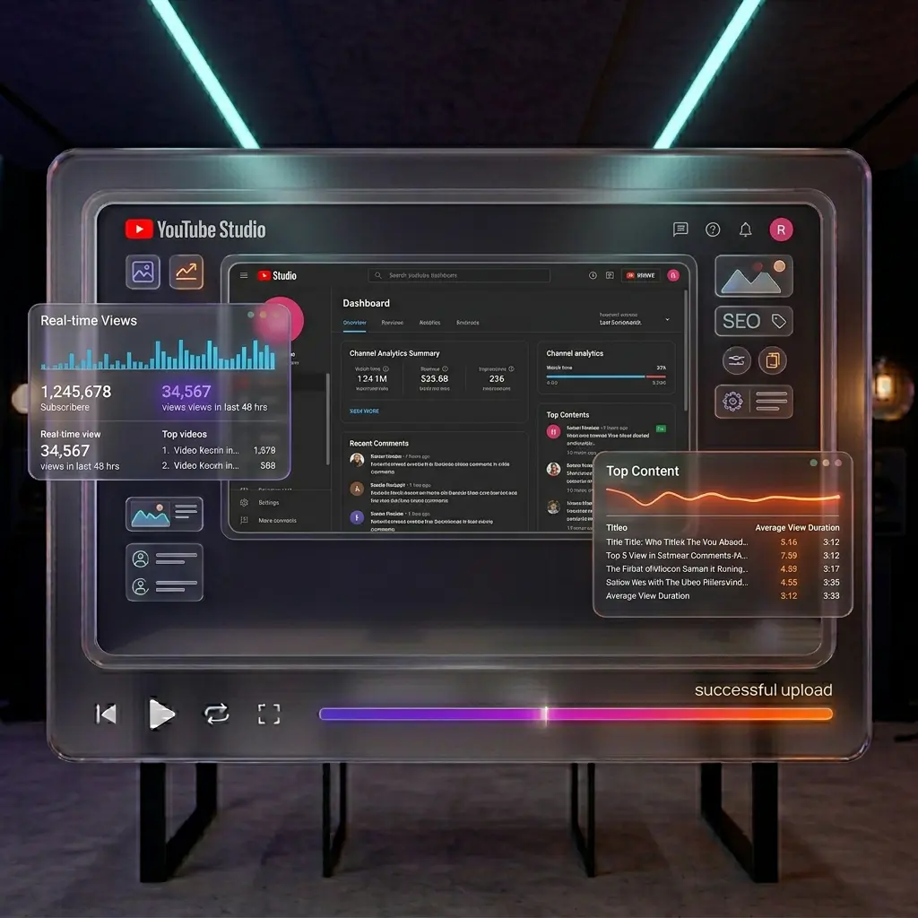 Youtube channel management