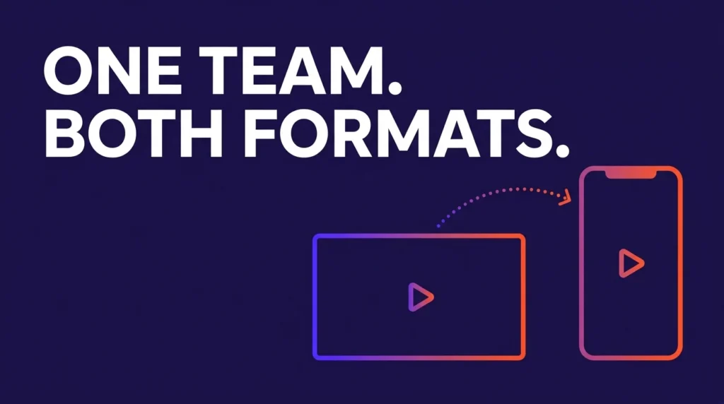 long-form and short-form video editing services