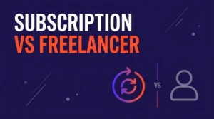 video editing subscription vs freelancer