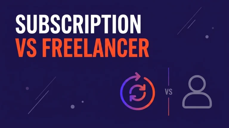 video editing subscription vs freelancer