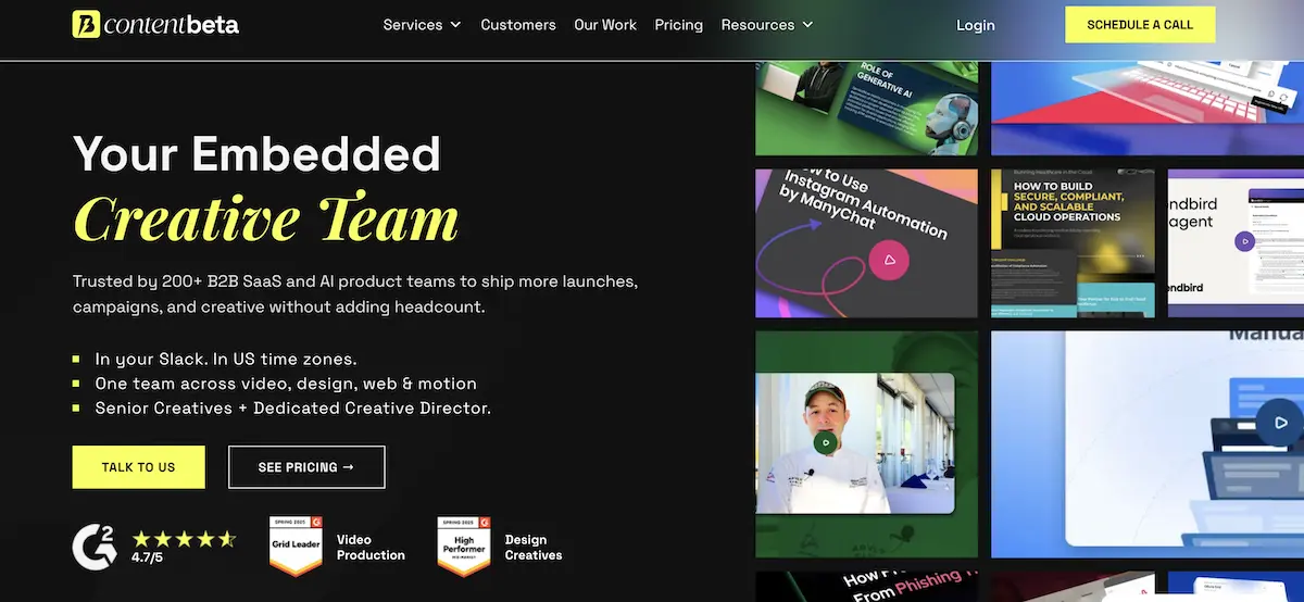 ContentBeta video editing service